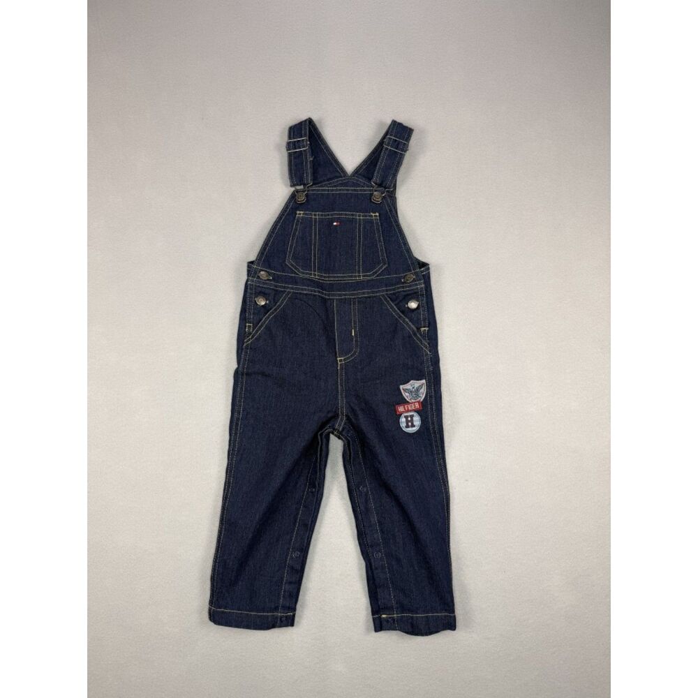 Tommy Hilfiger Snap Leg Overalls Size 24 month